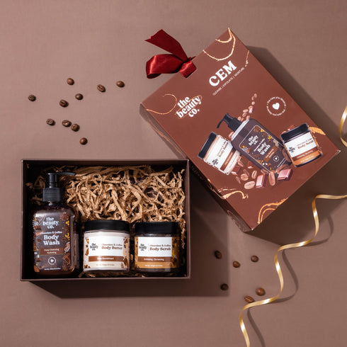 the beauty co Cleansing Exfoliating Moisturizing Kit for Glowing Skin | CEM